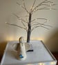 Angel sculpture with blue butterfly & yellow flower - Image 7