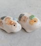 Guinea Pig Wedding Cake Toppers Ceramic Figurine  - Image 4