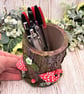 Woodland Mushroom Pen Holder - Pencil Pot for Cottagecore Lovers  - Image 2