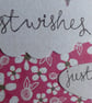 Best Wishes Just For You Card - Hearts - Image 3