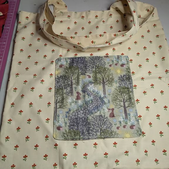 Cute autumnal tote bag 