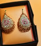 Teardrop drop earrings - Image 9