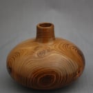 Bud Vase in Handsome Laburnum Wood