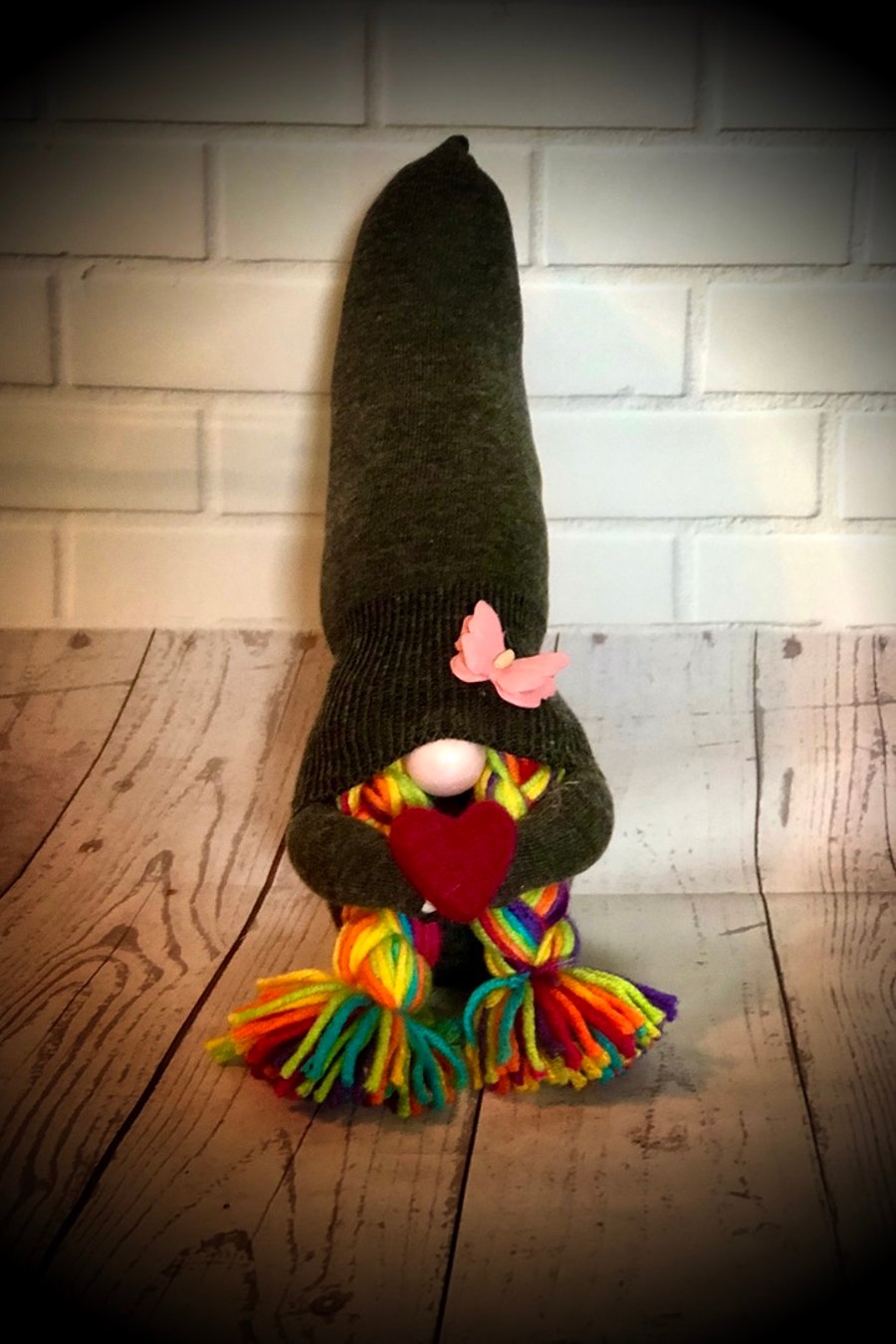 Rainbow Doris Gnome