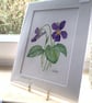 Original watercolour painting - Violets - Image 2