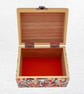 Floral Decorated Wooden Trinket Keepsake Box 12cm - Image 4