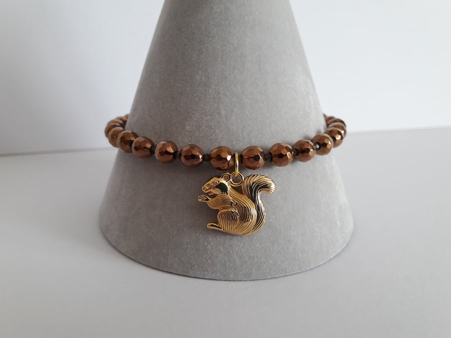 Charming Golden Squirrel. Gifts for Nature Lovers, Gift