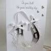 Wedding Day Horseshoe Handmade card