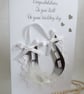 Wedding Day Horseshoe Handmade card