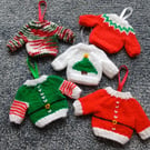 Mini Christmas Jumper Decorations 