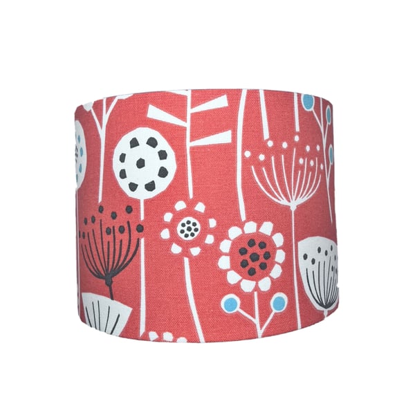 Handmade Fryetts Bergen 100% Cotton Designer Scandi Fabric Lampshades