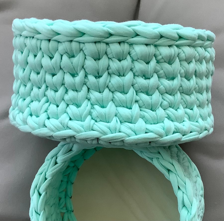 Crochet 18cm Storage Basket