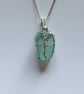 Sea Glass Necklace Gift for Her – Scottish Beachcombed Sea Glass Rose - Image 5