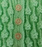 Green Hand Knitted Baby Cardigan, Bobble Pattern, Gender-Neutral, 0-6 Months - Image 5