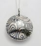 Sterling Silver Pattern Scent Locket - Image 1