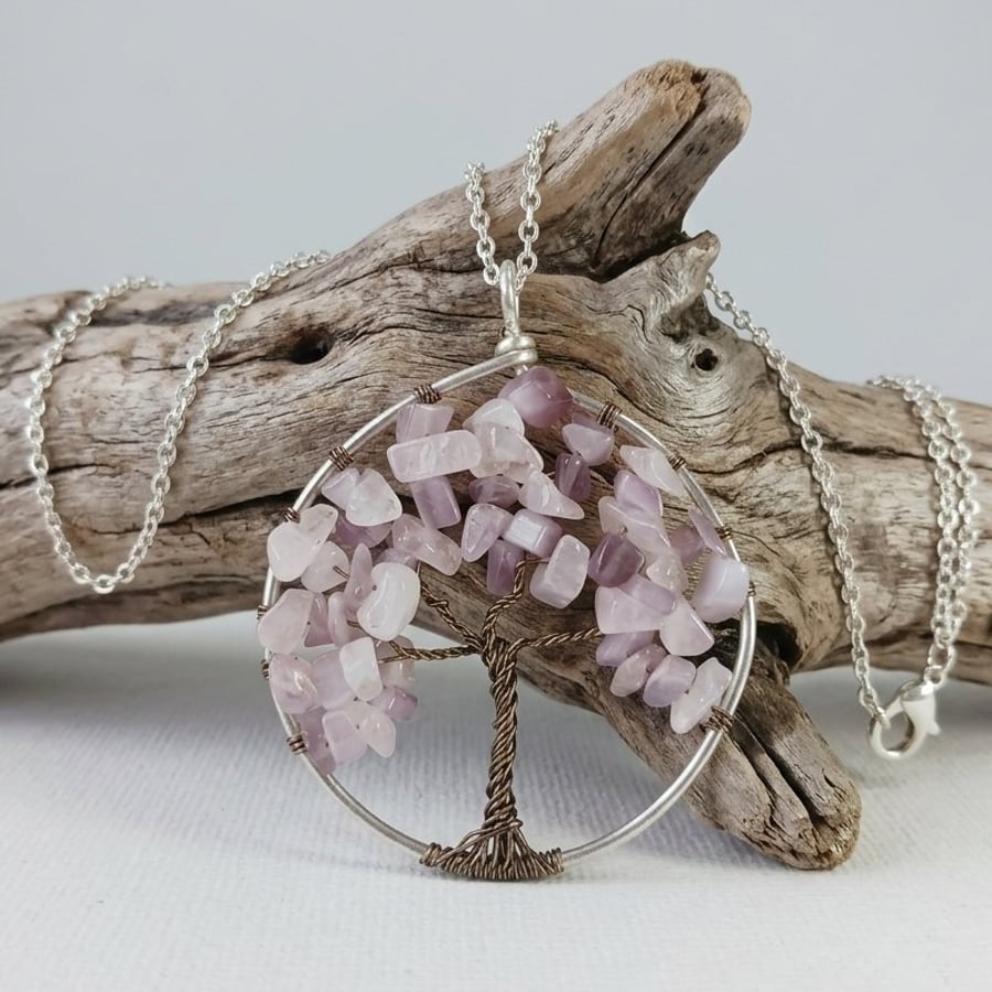 Wire Work Tree Of Life Necklace