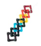 Rainbow Coloured Fused Glass Chain - 6181 - Image 8