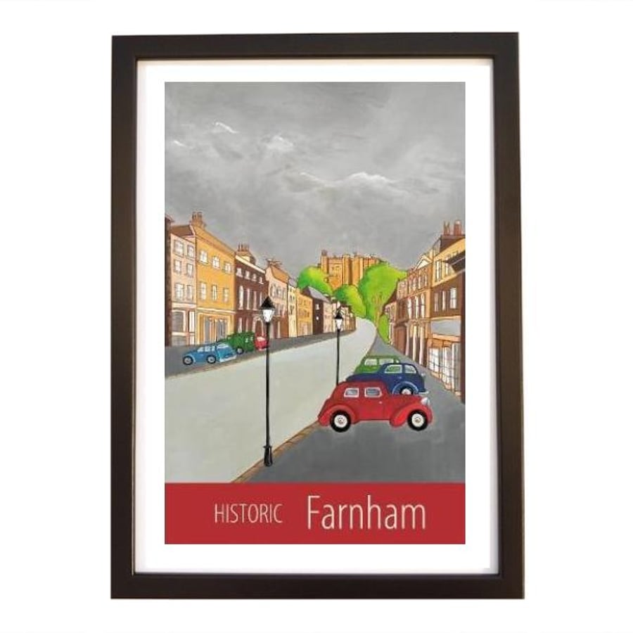 Historic Farnham black frame