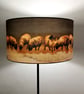 Winter Swaledales Drum Lampshade by Lily Greenwood - Large - 45cm - Image 1