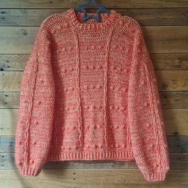 Peachy Keen crochet jumper size M-L
