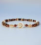  Shell Bracelet With Shiva Eye Shell Focal, Birthday, Anniversary, Gift For Her