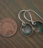 Verdigris Copper Earrings - Image 2