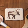 Reindeer Washable & Reusable Eco Fabric Animal Face Wipe 