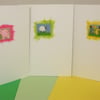 A Set of 3 Farm Animal Cards