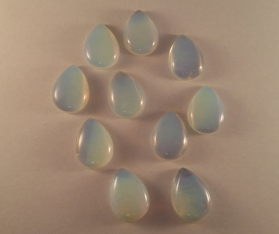 Opalite 25x18mm Teardrop Cabochon