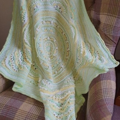 Hand Crochet Baby Blanket