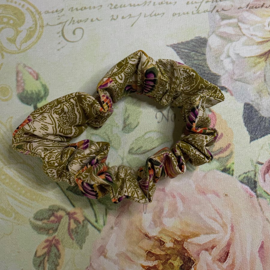 Gold Butterfly Scrunchie PB8