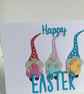 Easter card. Easter gnomes. Gonks. Easter. Ref 318.  - Image 2