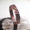 Formed Copper Cuff Bangle (BRCUOPAC1) - UK Free Post