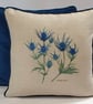 Eryngiums 18"x 18" cushion.
