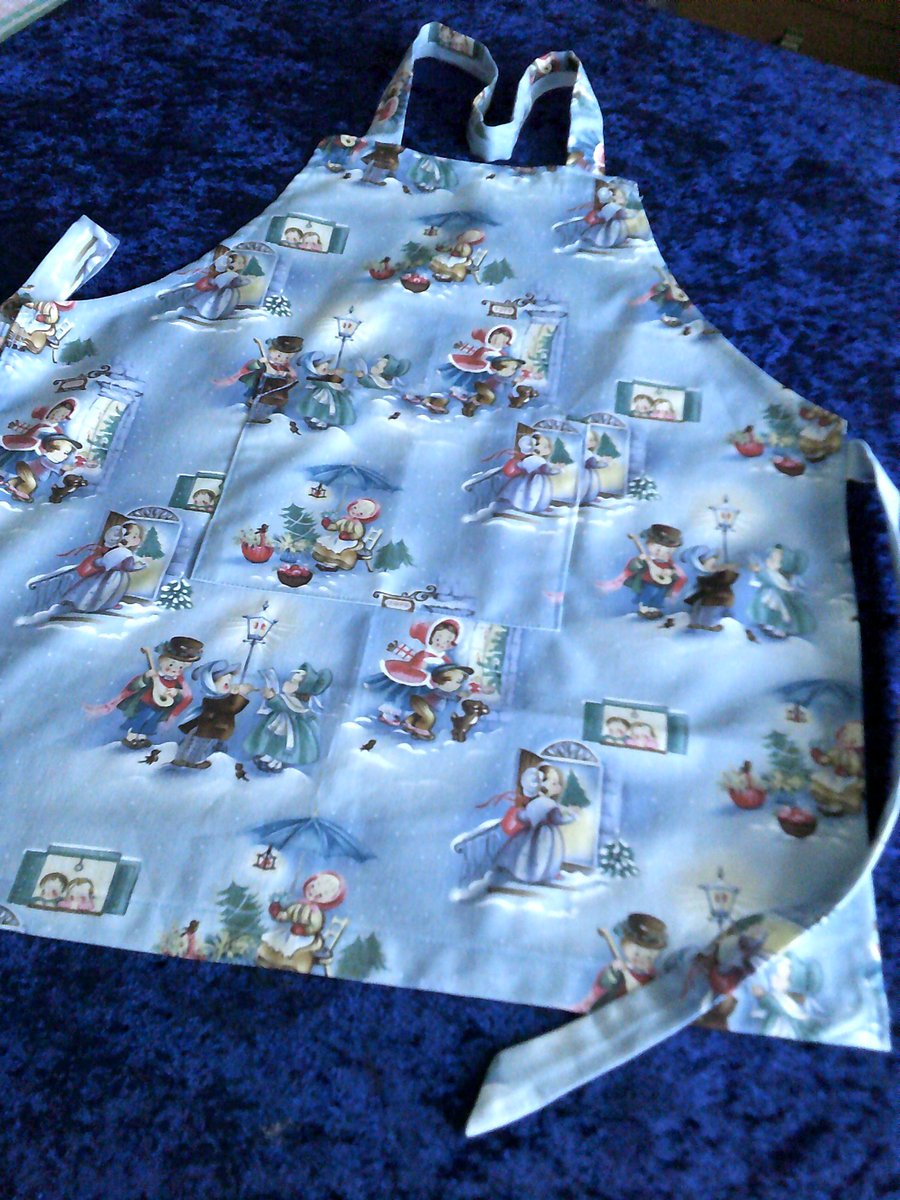 Lucy Mabel Attwell Child's Christmas Apron