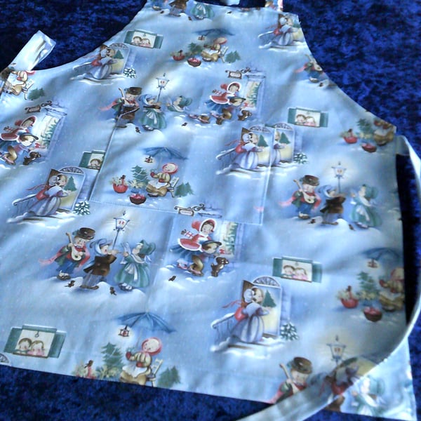 Lucy Mabel Attwell Child's Christmas Apron