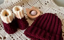 Baby Hats and Booties - Autumn collection