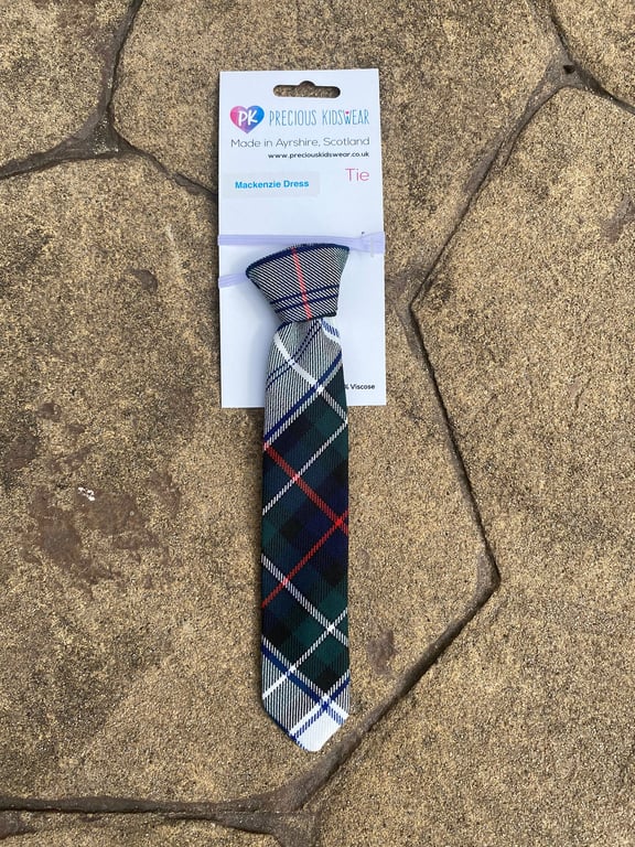 MacKenzie Dress Tartan Tie, Toddler, Kids