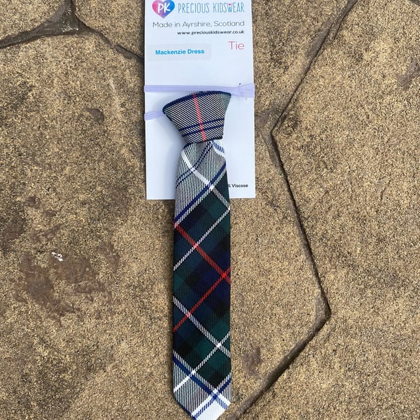 MacKenzie Dress Tartan Tie, Toddler, Kids