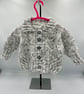 Hand knitted cardigan 6-12 months 20”