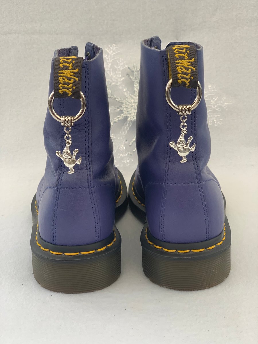 Snowman Dr Martens Charms - Alt Boot Accessories - Doc Tag Charms - DM Charms