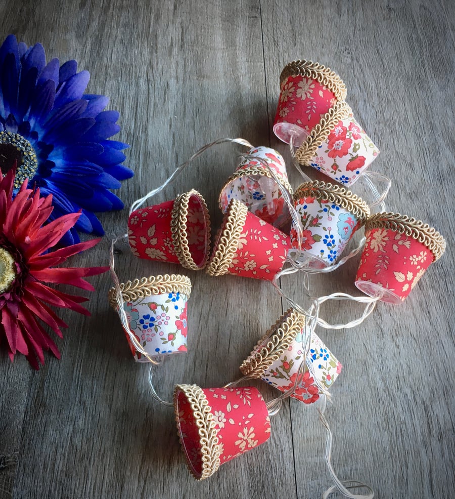 Lampshade Fairy Lights - Liberty - Capel and Felicite