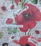 A6 Notebook Poppy and Ladybird Collage - Image 2