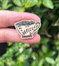 'Little Leaves' Wooden Pin Badge - Image 2