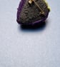 Purple velvet Strawberry brooch  - Image 3