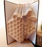 Bee with Honeycomb COMBI Book Folding Pattern - EMAILED PDF PATTERN - Image 1