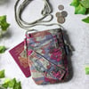 Phone Bag - Recycled Camo Canvas Mini Cross Body Jeans Phone Bag (P&P incl)