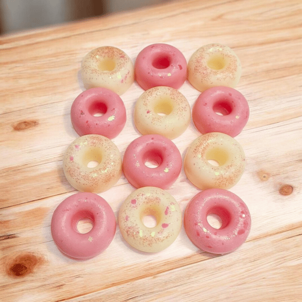 Donut Wax Melts - Handmade - Soy wax - refresh your home - home decor - vegan - 
