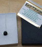 Rainbow obsidian circle pendant - Image 5