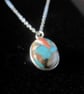 'Patchwork' spiny oyster and turquoise pendant necklace - Image 7
